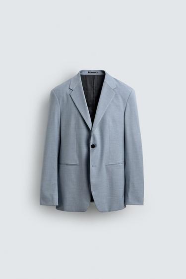 BLAZER TRAJE ESTRUCTURA - Celeste de Zara