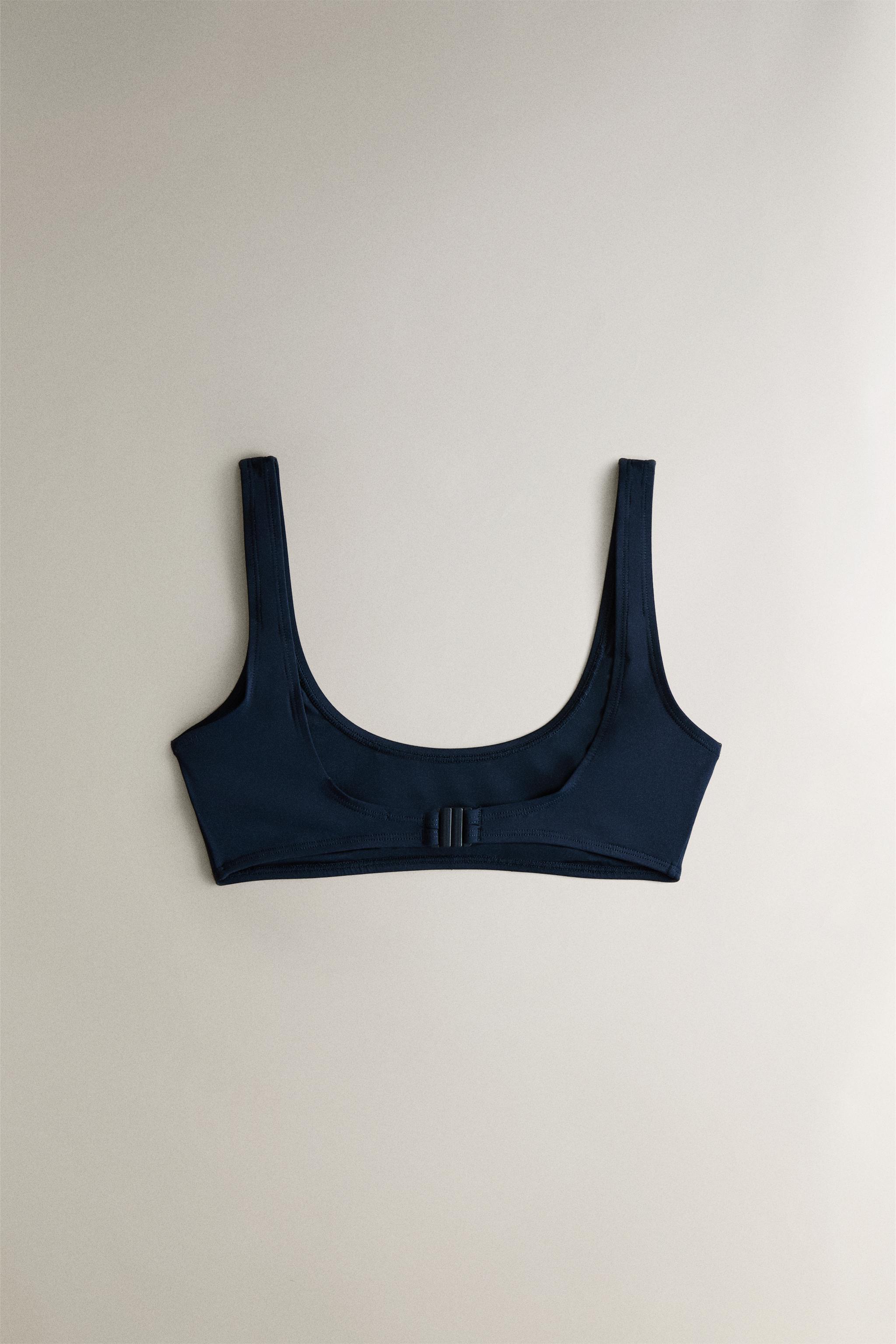 TOP BIKINI PLAGE DÉCOLLETÉ ROND