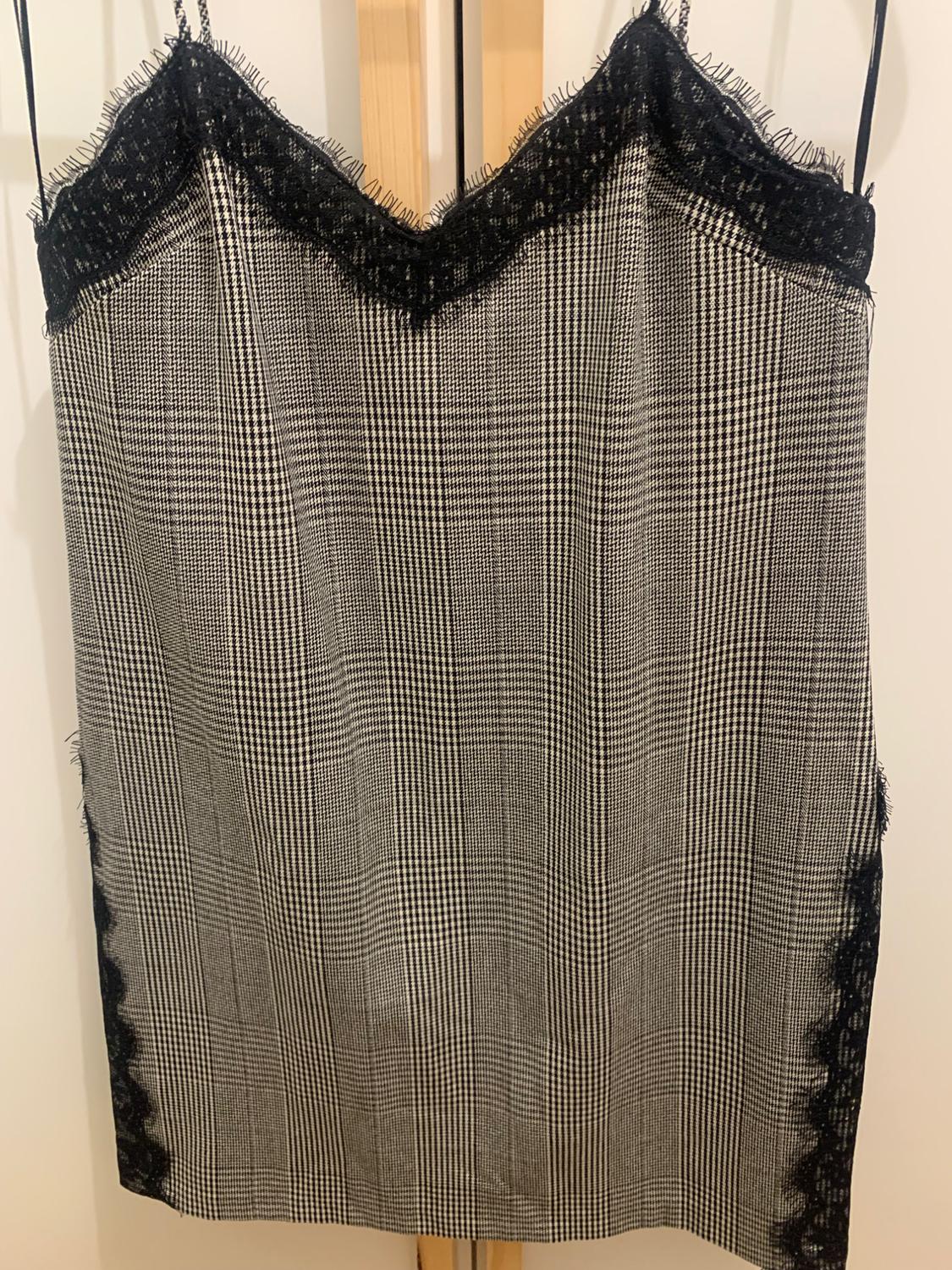 CHECK CAMISOLE DRESS - Image 2