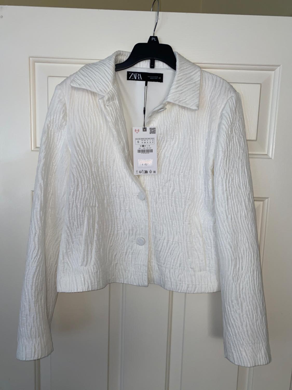BLAZER TEJIDO EFECTO BRILLO