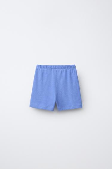 1 1/2-6 YEARS/ TEXTURED LABEL PYJAMAS - Blue by Zara - Image 4