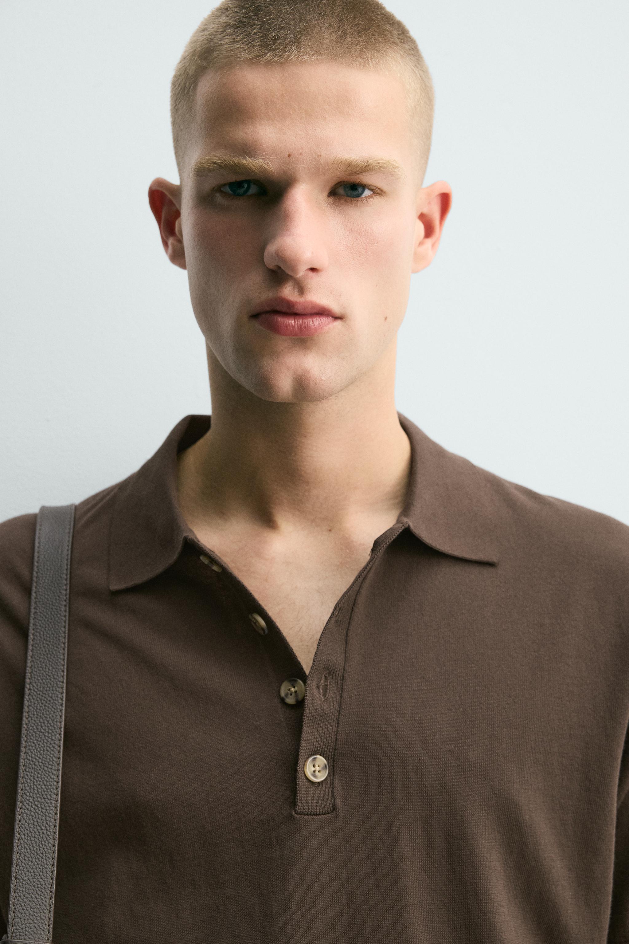 RELAXED FIT KNIT POLO