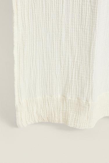 COTTON MUSLIN CURTAIN WITH MEDIUM OPACITY - Multicoloured by Zara - Image 4