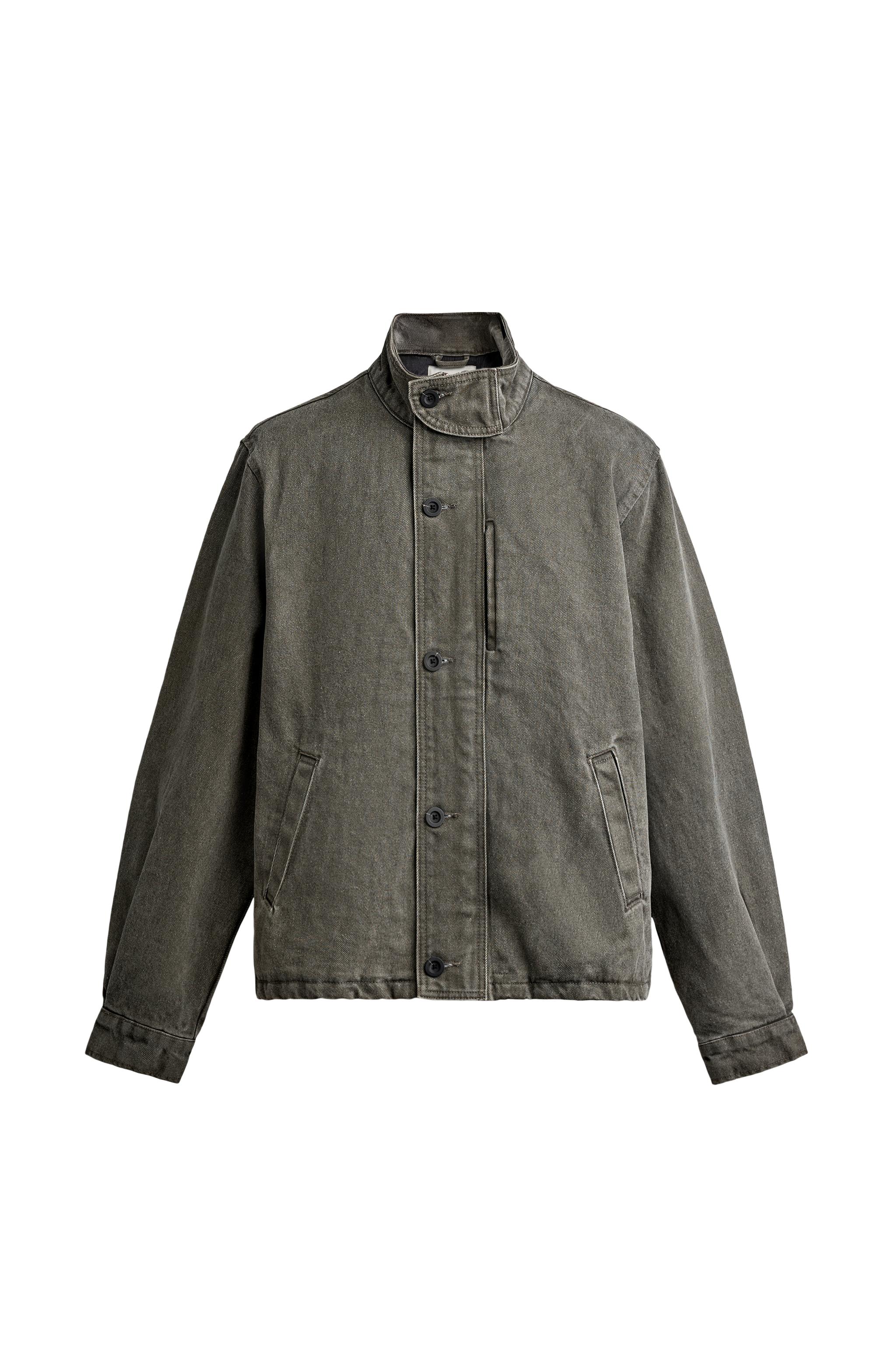 CAZADORA RELAXED FIT ALGODÓN ACOLCHADO