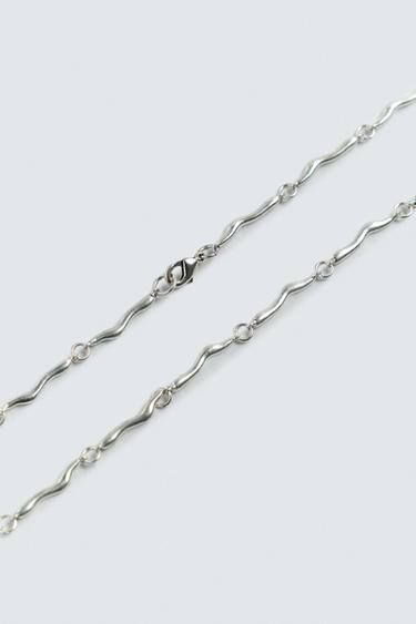 COMBINED METAL LINK CHAIN - Silver by Zara - Image 3