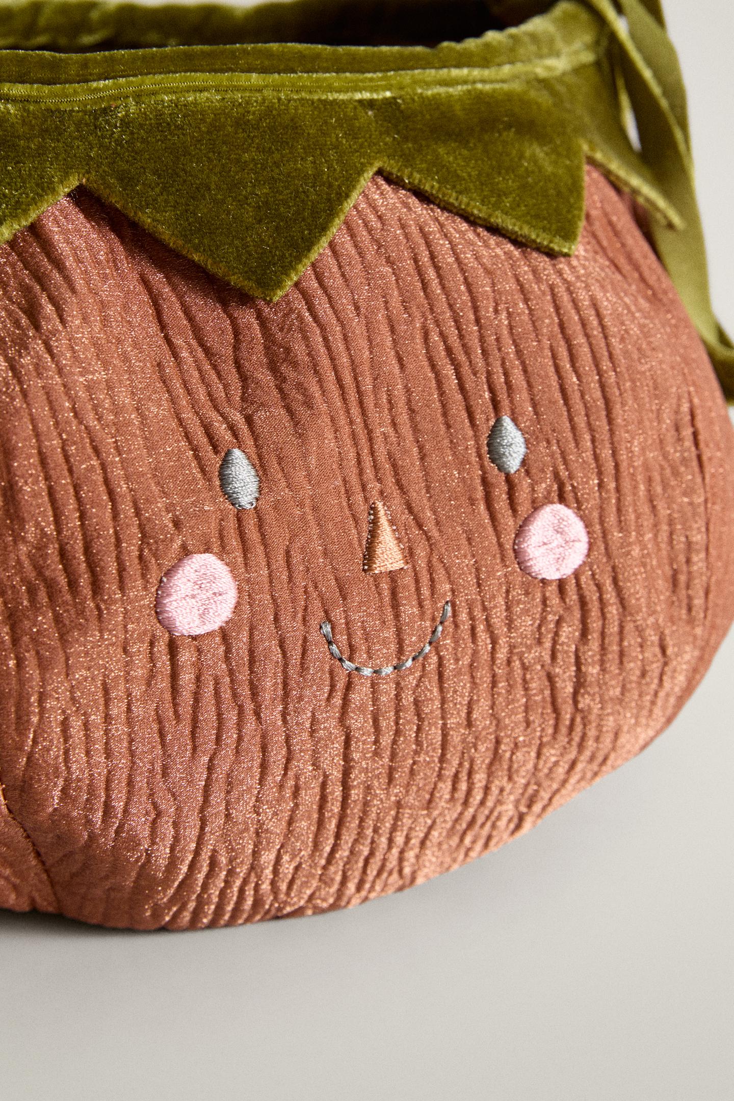 Детская сумка Zara Halloween Pumpkin, цвет: Оранжевый — фото 3