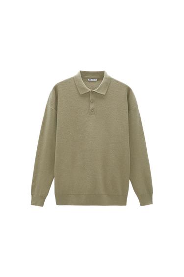 KNIT TERRY POLO SHIRT