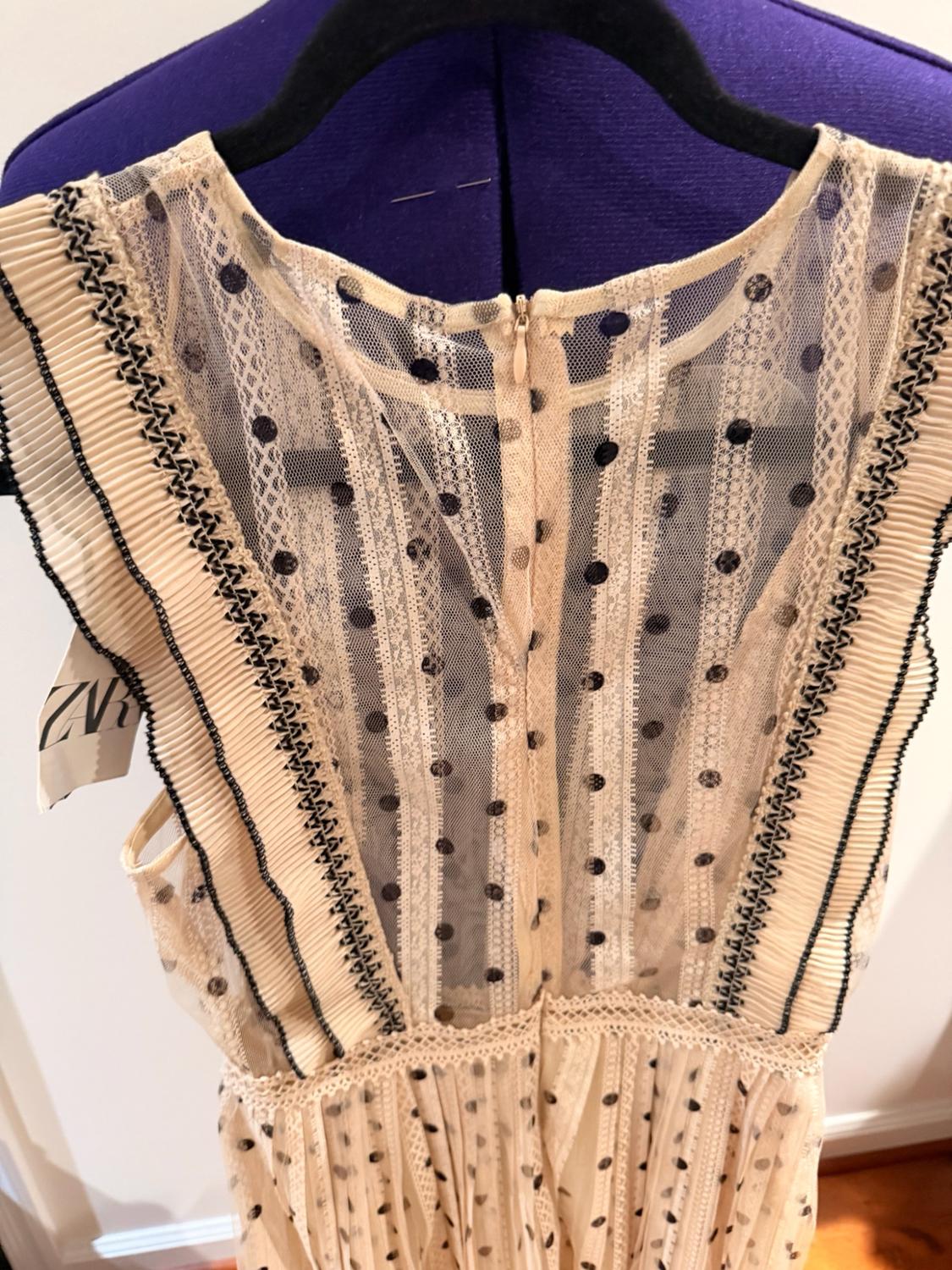 VESTIDO SEMITRANSPARENTE LUNARES - Image 6