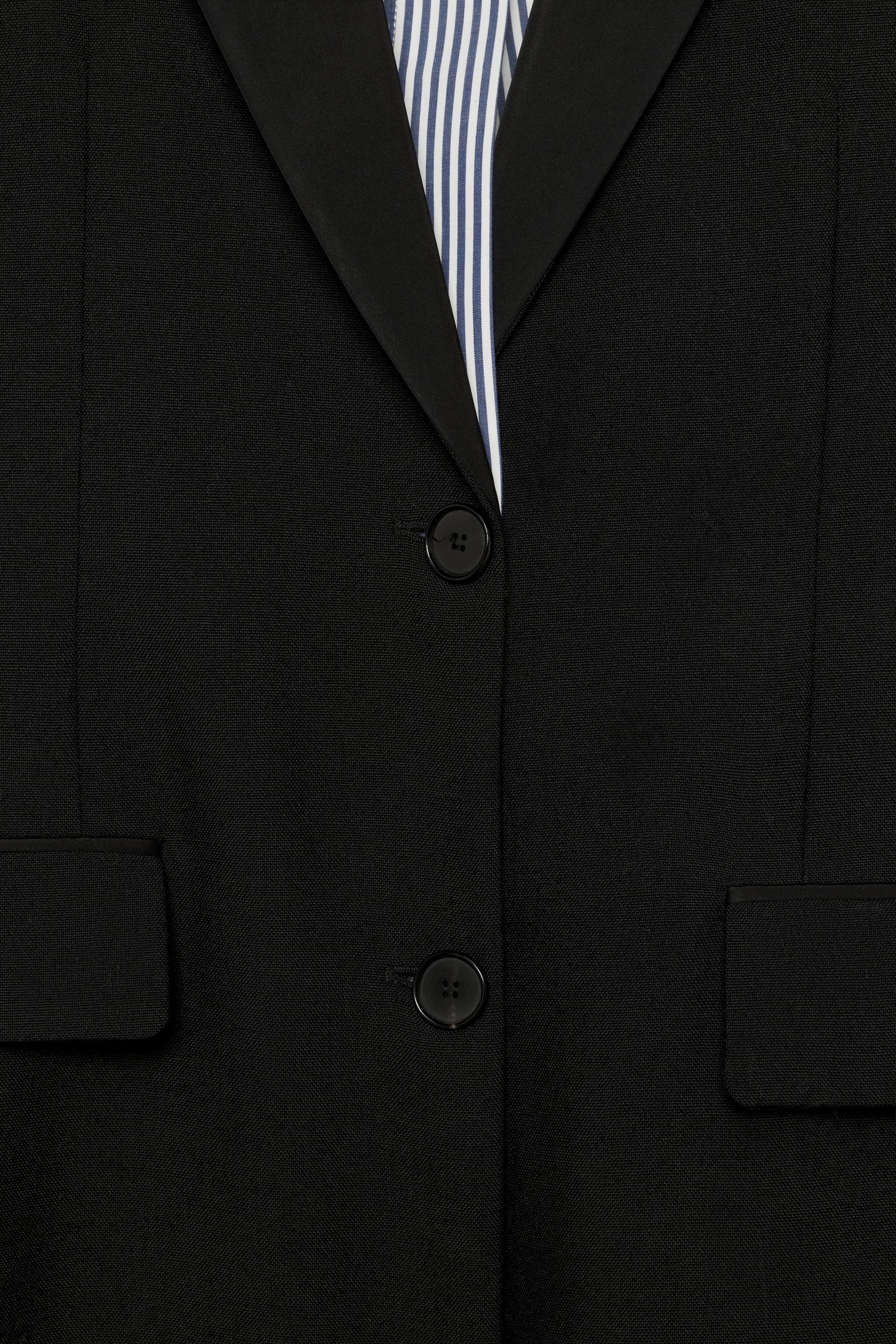 100% WOOL COMBINED BLAZER - THE ITEM ZARA WOMAN