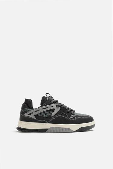 SKATE SNEAKERS - Black by Zara