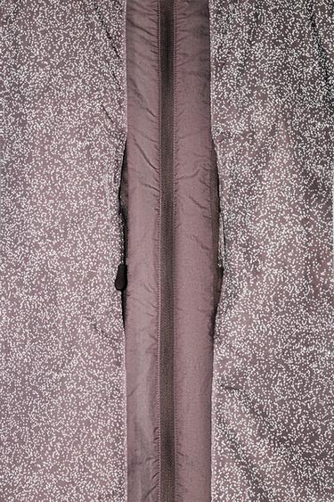 REFLECTIVE WINDBREAKER JACKET - Purple by Zara - Image 8