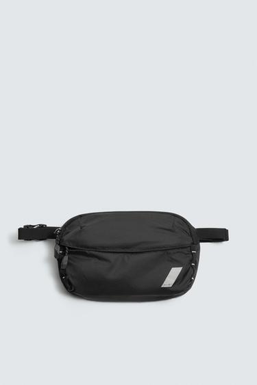 FOLDABLE SPORTS BELT BAG - Black by Zara