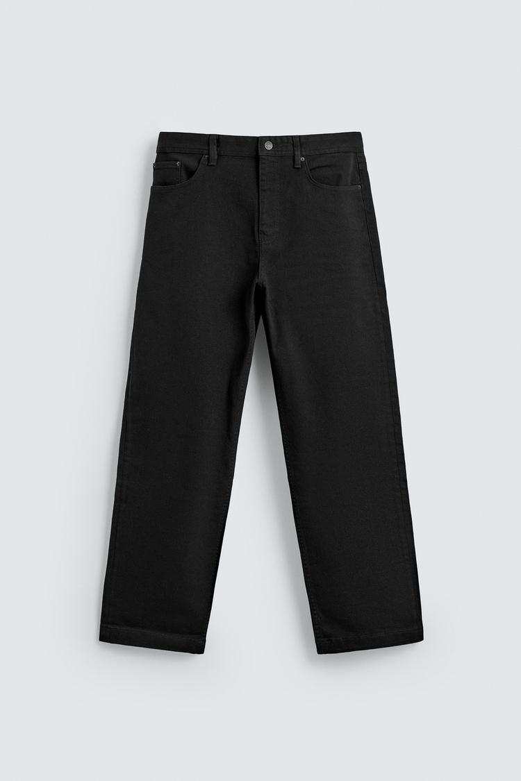 ZARA STRAIGHT-LEG TROUSERS