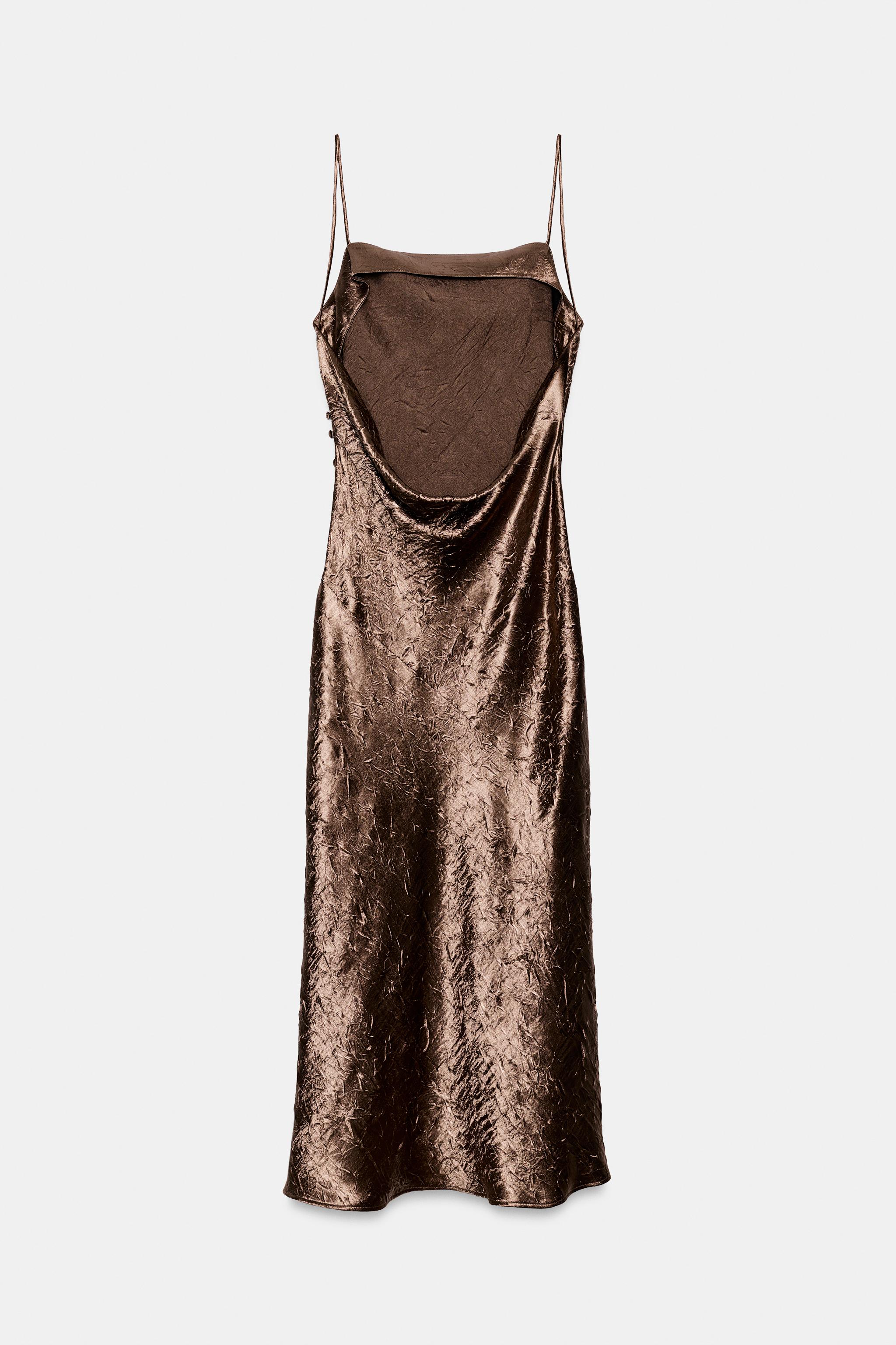 LINGERIE STYLE MIDI DRESS