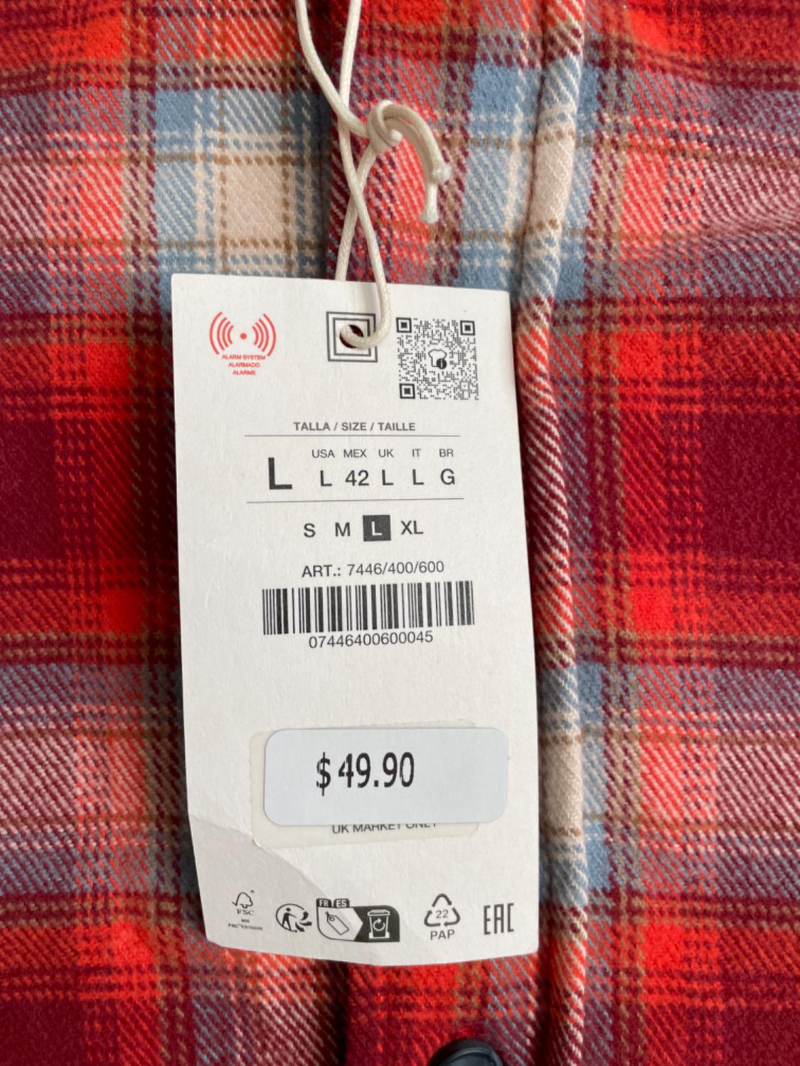 PLAID FLANNEL SHIRT - Image 2