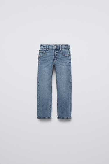 JEANS STRAIGHT FIT - Azul claro de Zara