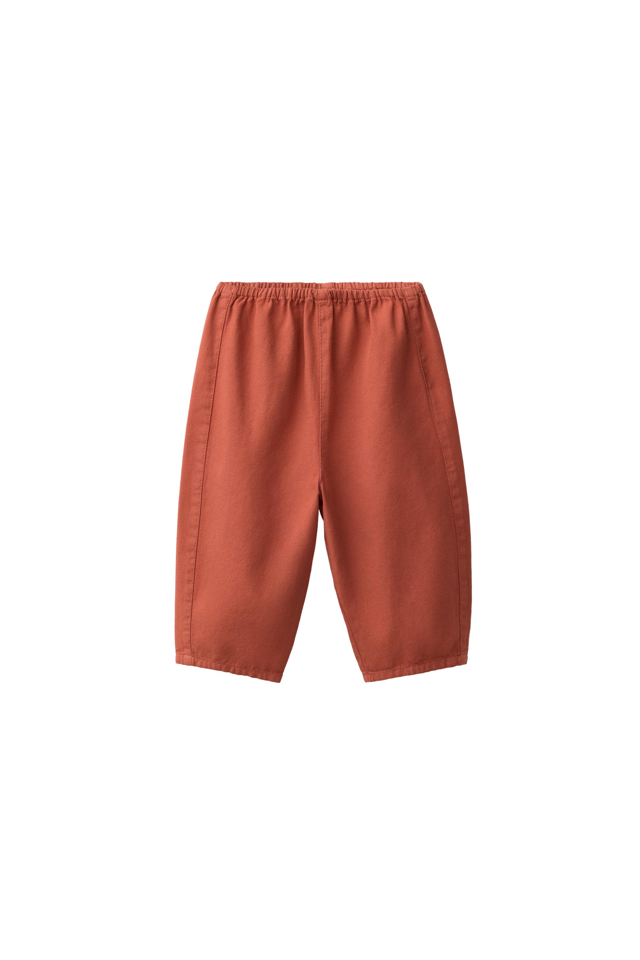 CREATED BY CARAMEL LONDON X ZARA キャンバスパンツ - 濃青 | ZARA 