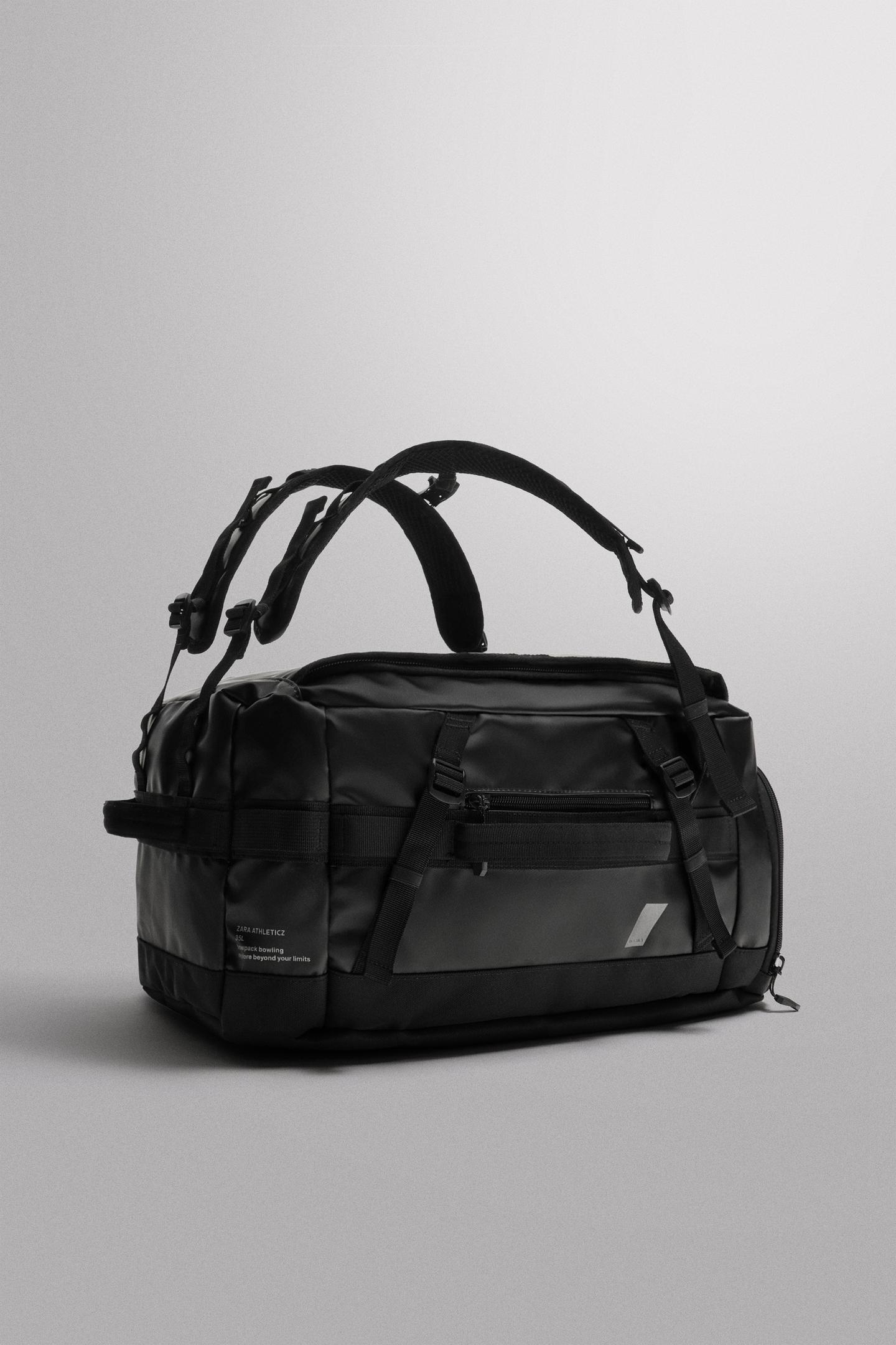 Мужская сумка Zara 35L Multipurpose Sports, цвет: Чёрный — фото 2
