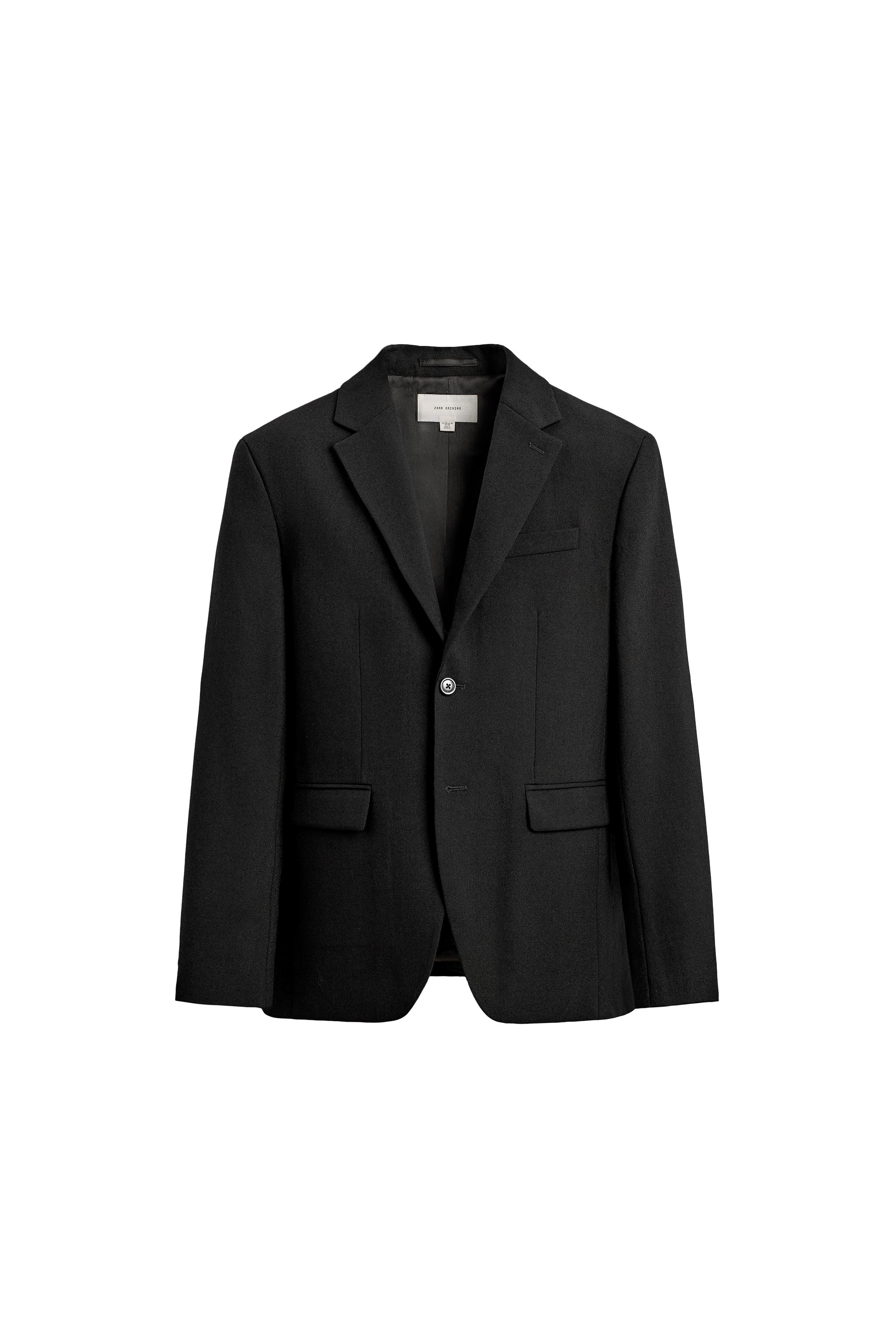 100% WOOL SUIT BLAZER