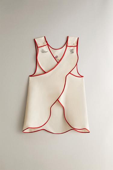 APRON (ADULT) LIMONCELLA X THE ANIMALS OBSERVATORY - Light beige by Zara - Image 2