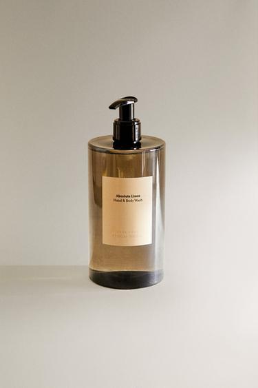 (500 ML) ABSOLUTE LINEN LIQUID HAND AND BODY SOAP - Mustard by Zara - Image 1