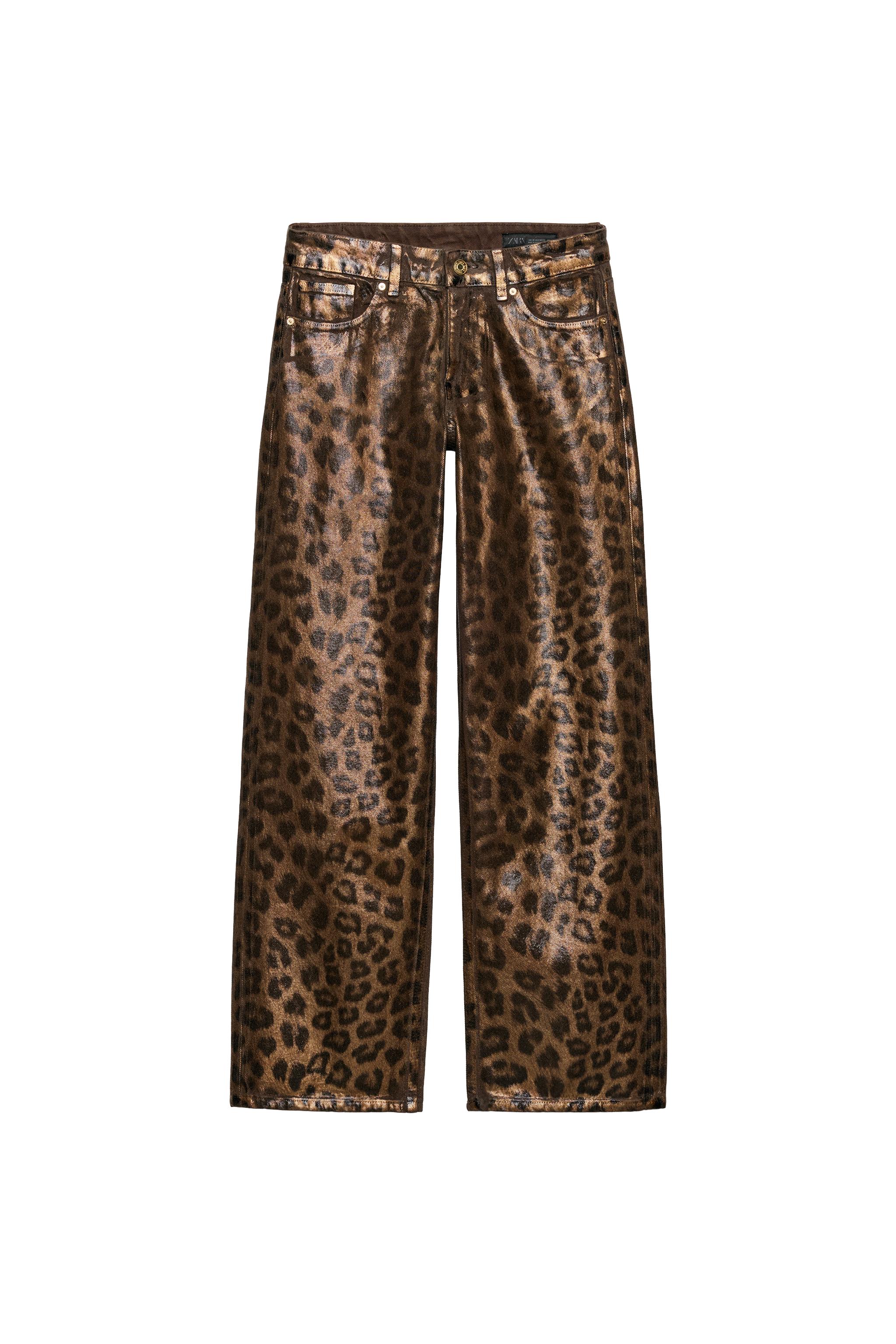 JEANS Z1975 STRAIGHT TIRO MEDIO ESTAMPADO ANIMAL