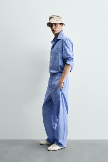 PANTALON REGULAR FIT À RAYURES - 981 de Zara - Image 3