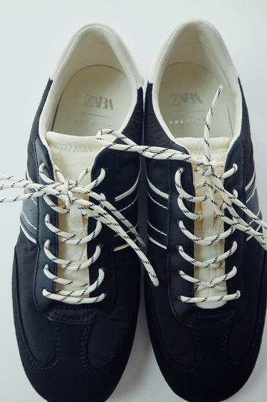 TRAINERS WITH HEEL COUNTER - Black by Zara