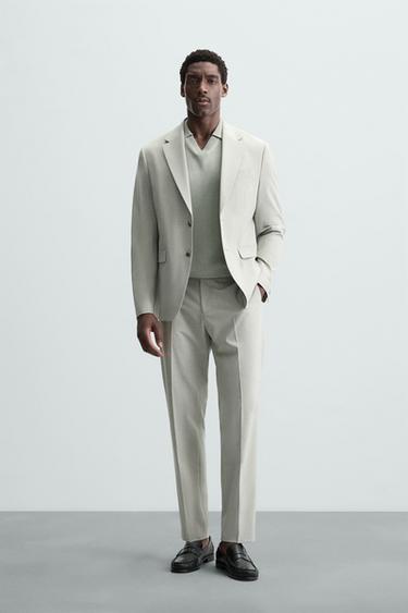 COMFORT SUIT BLAZER - Stone by Zara - Image 0