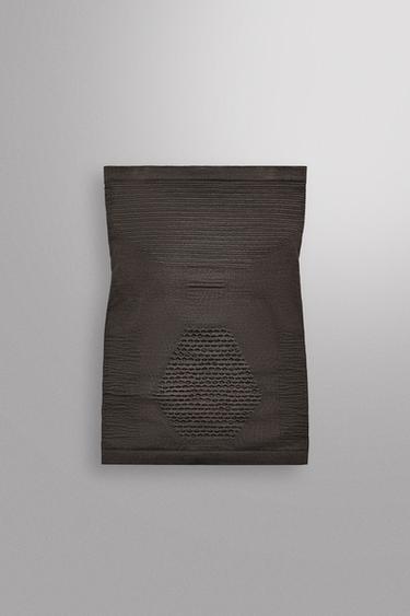 WOOL NECK WARMER - Brown by Zara