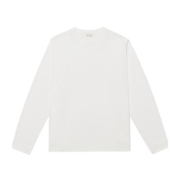 ÁO PHÔNG DÀI TAY ĐƯỜNG MAY - Màu trắng ngà từ Zara