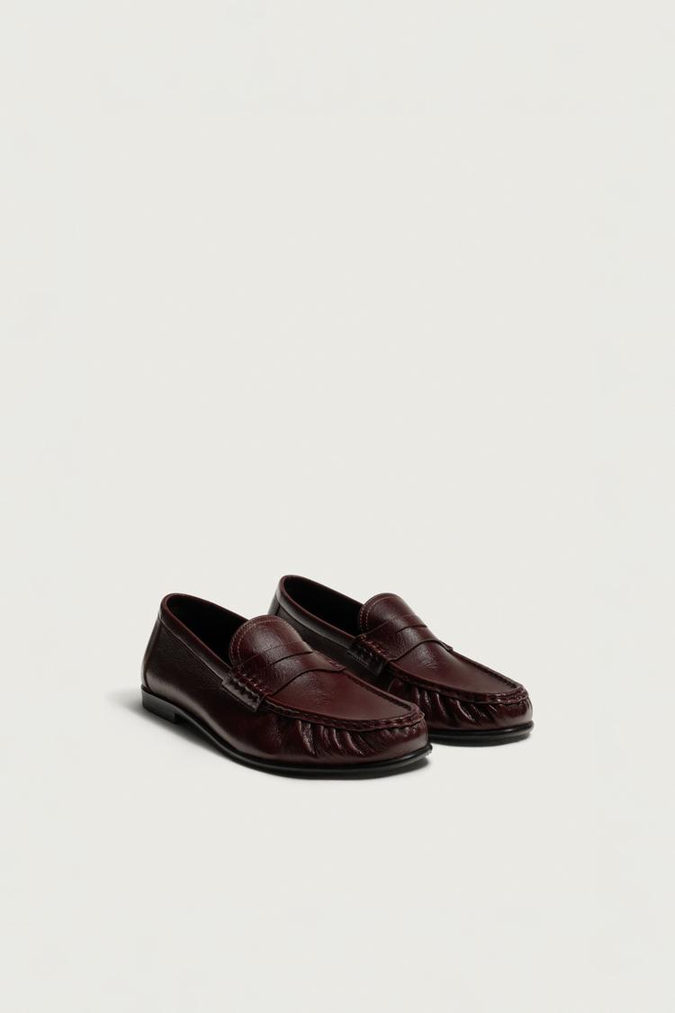 Mocasin piel antifaz