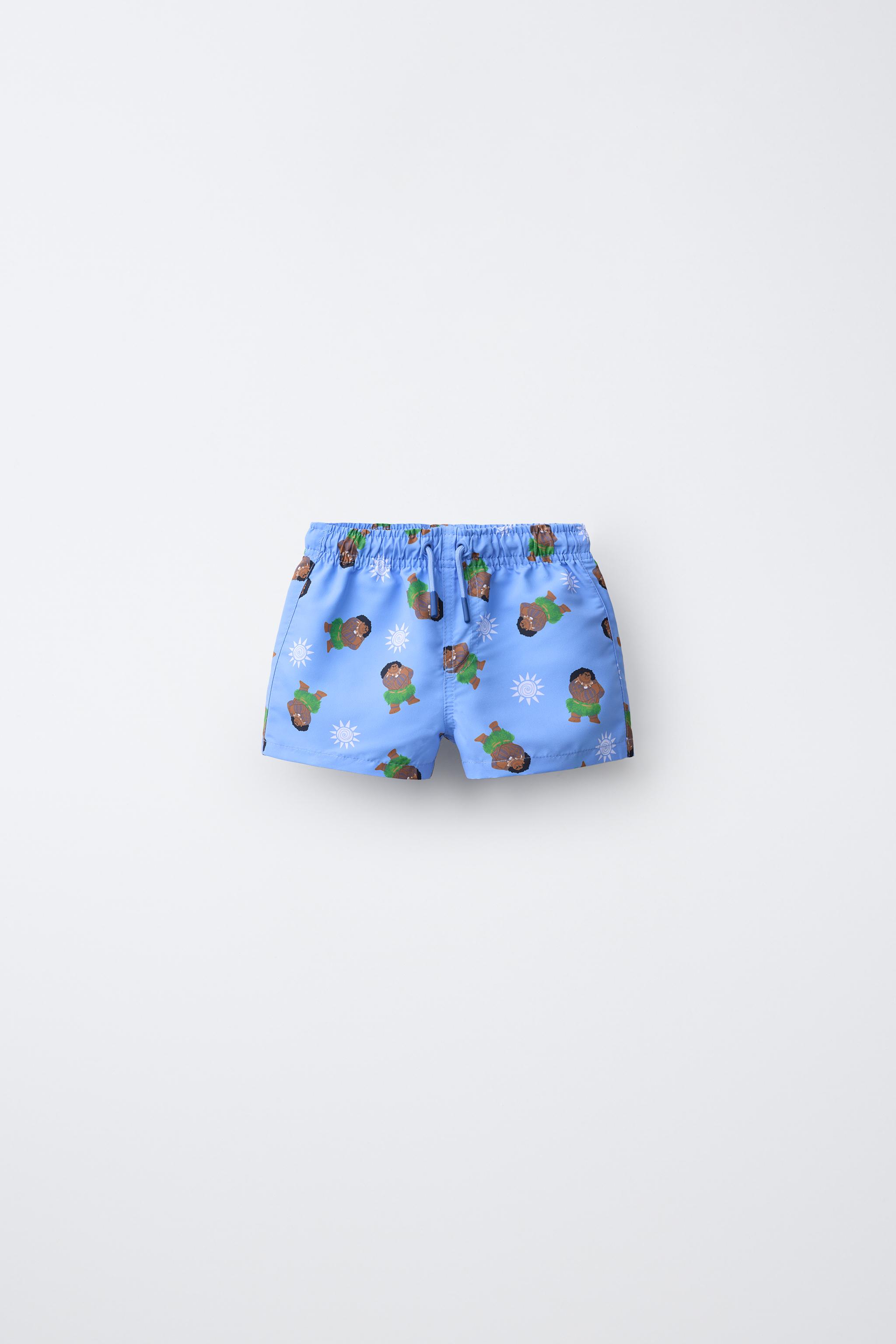 Zara 2-6 YEARS/ MAUI MOANA © DISNEY PRINT SWIM SHORTS