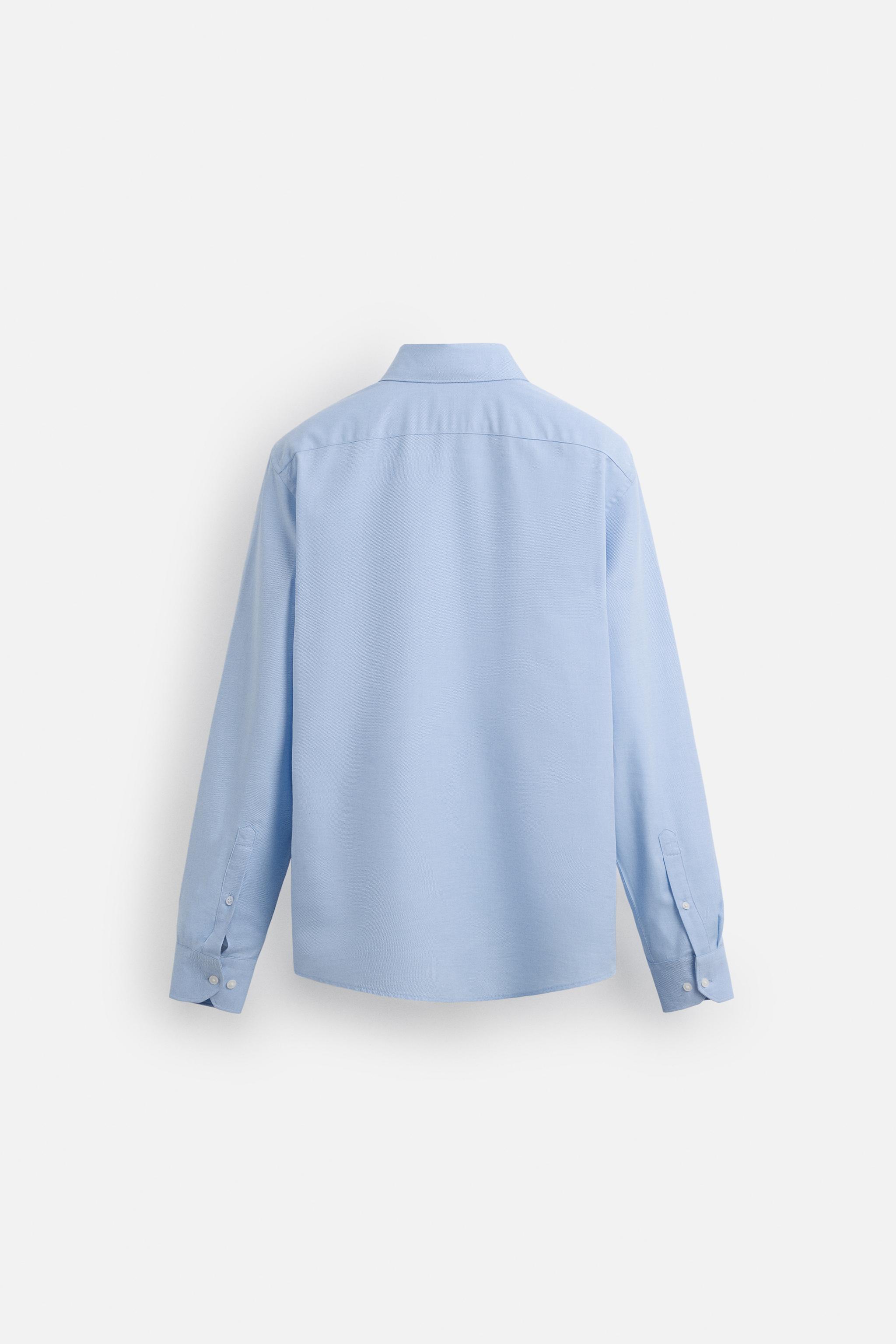 EASY CARE TEXTURED SHIRT - White | ZARA United States