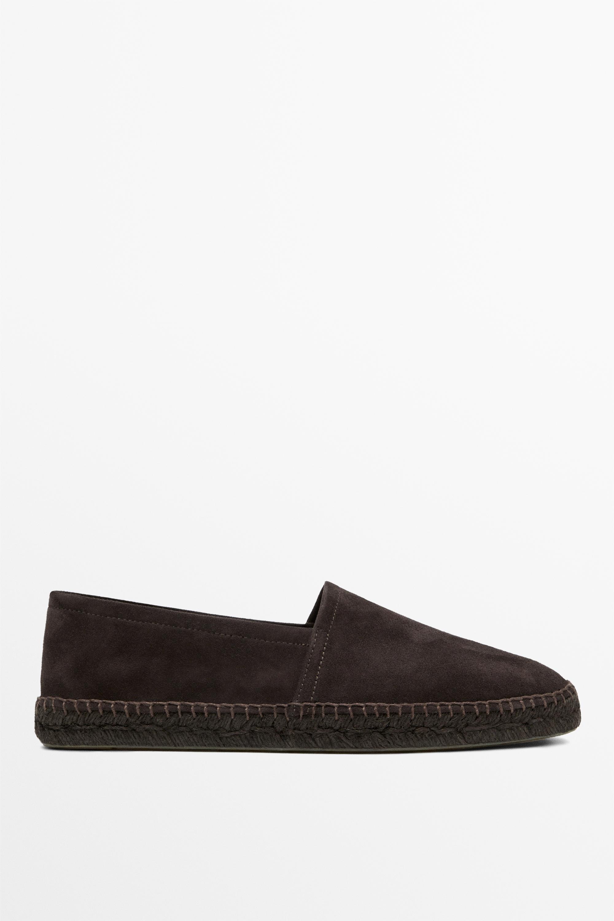 Leather espadrilles