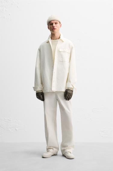 LIMITED EDITION RELAXED FIT OUTFIT - Red by Zara
