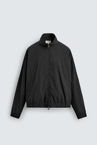 Zaras BOMBERJACKA RELAXED FIT - Svart