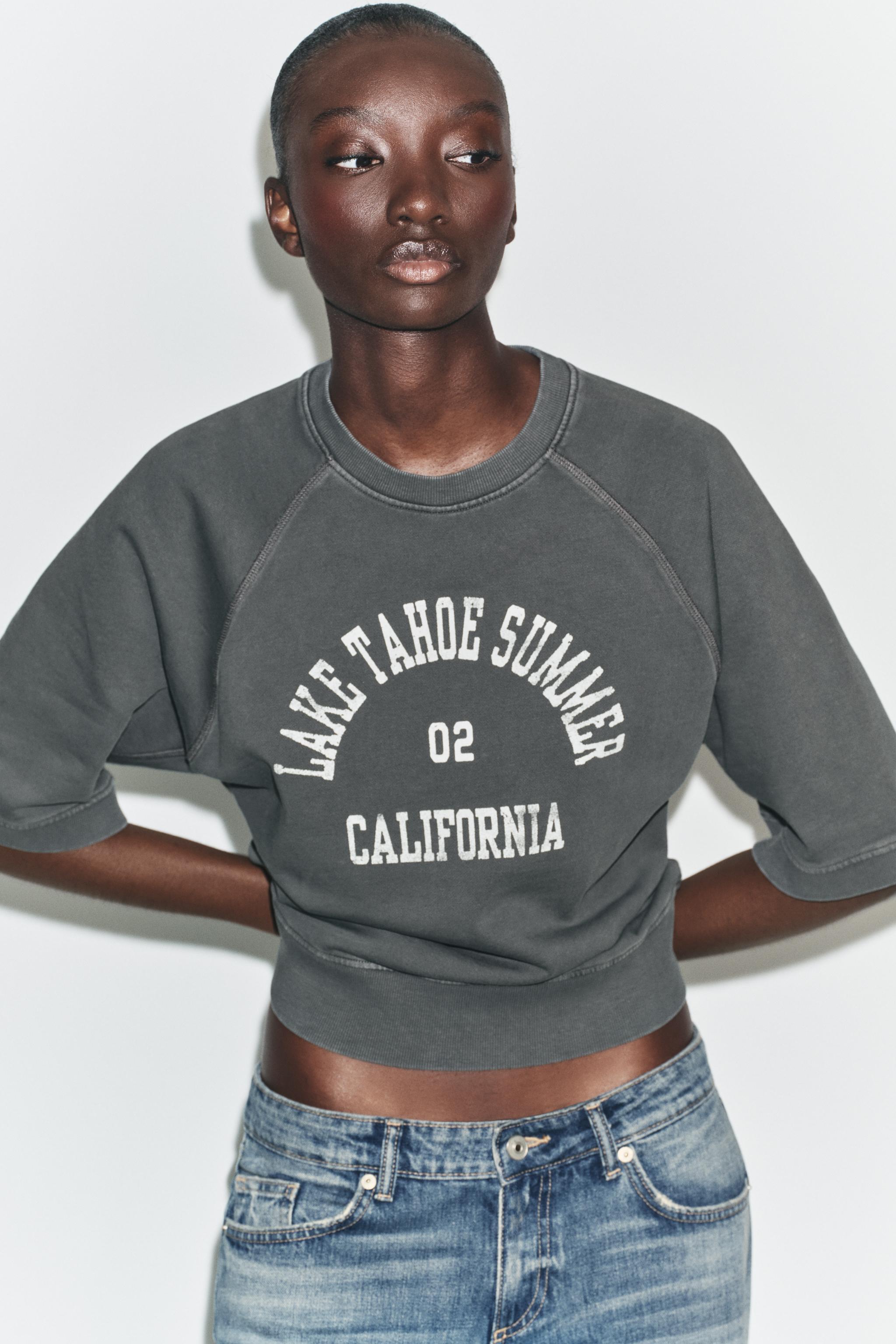 TEXT SWEATSHIRT