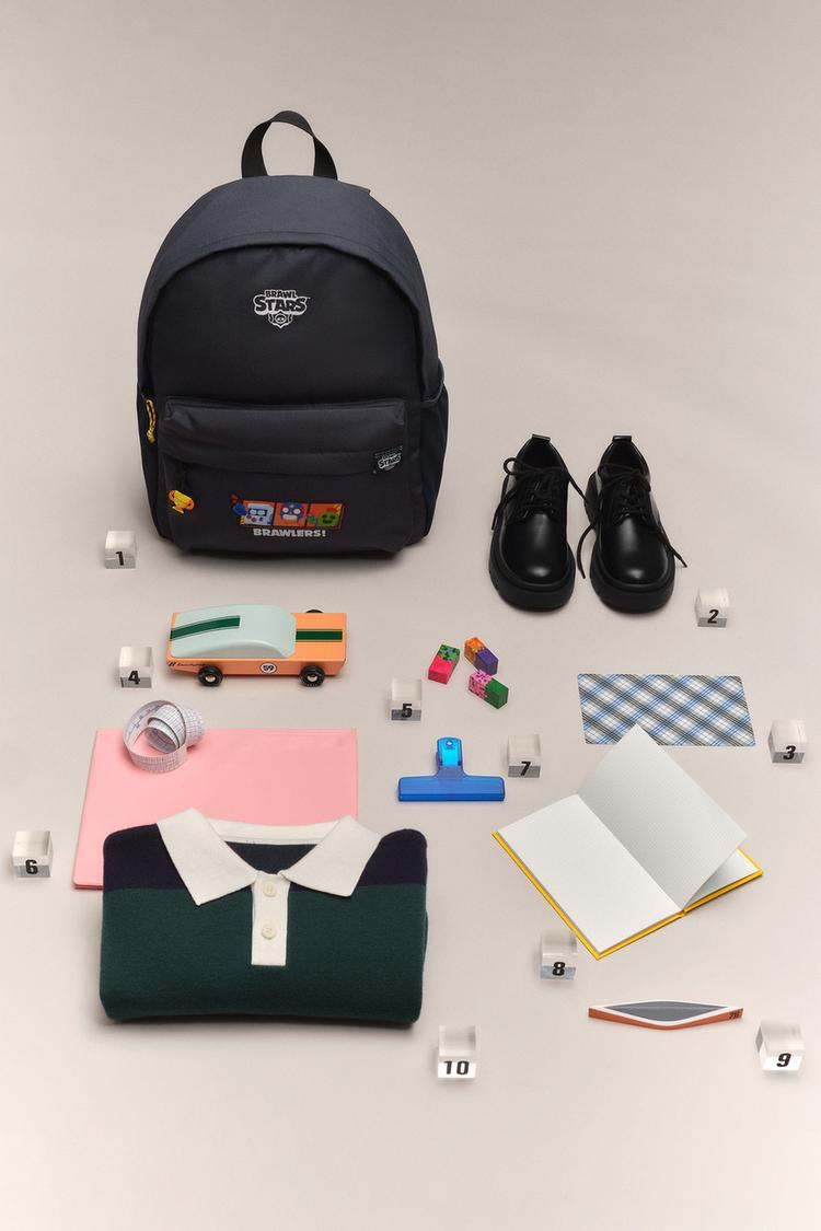 MOCHILA ESCOLAR BRAWL STARS © SUPERCELL OY Chumbo ZARA Portugal