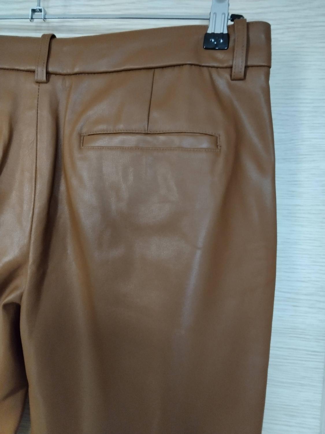 FAUX LEATHER TROUSERS - Image 5