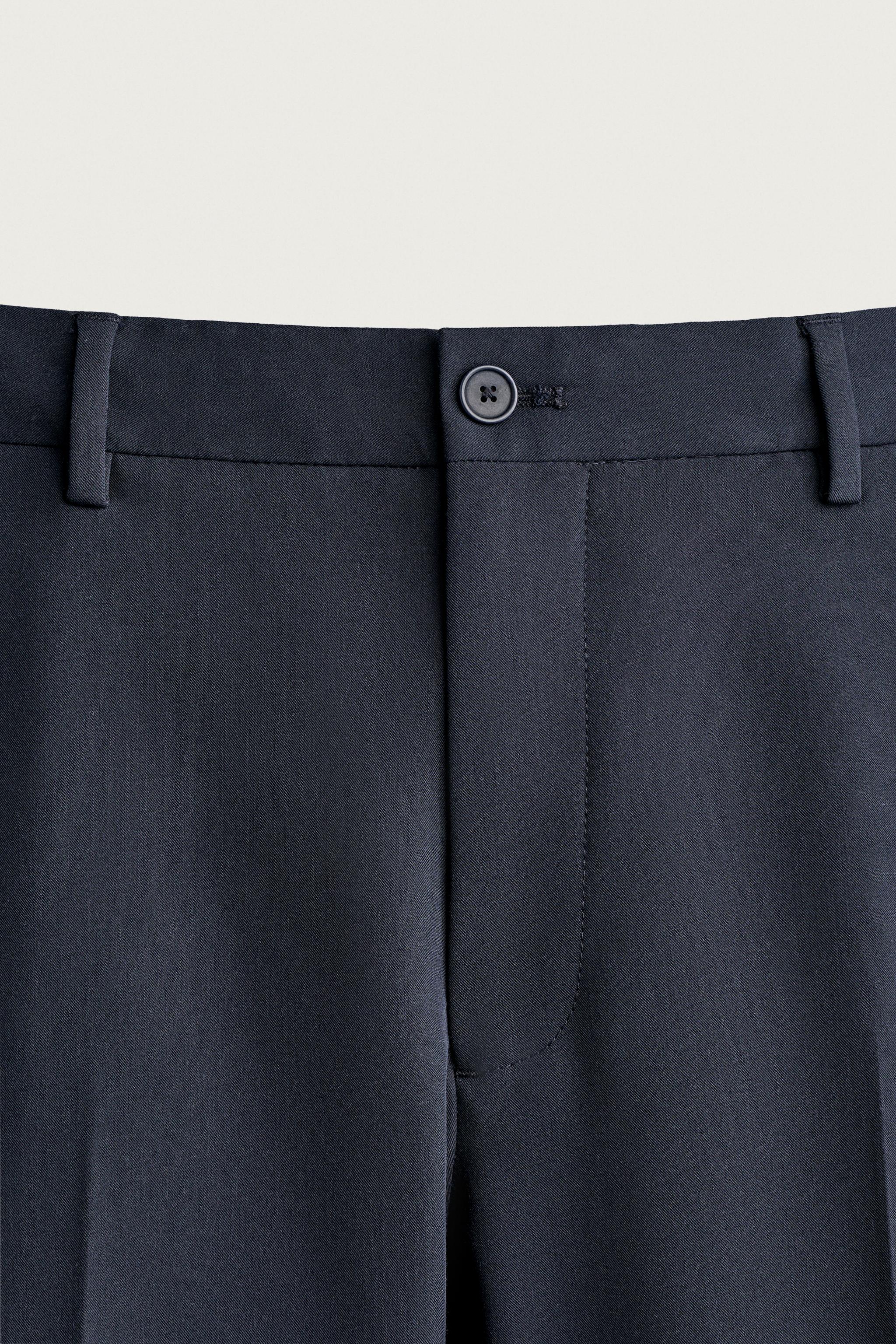 Zara SLIM FIT TAKIM PANTOLONU görsel 7