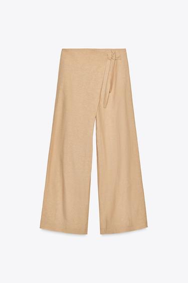 PAREO TROUSERS X FANGLU LIN - Beige by Zara - Image 5