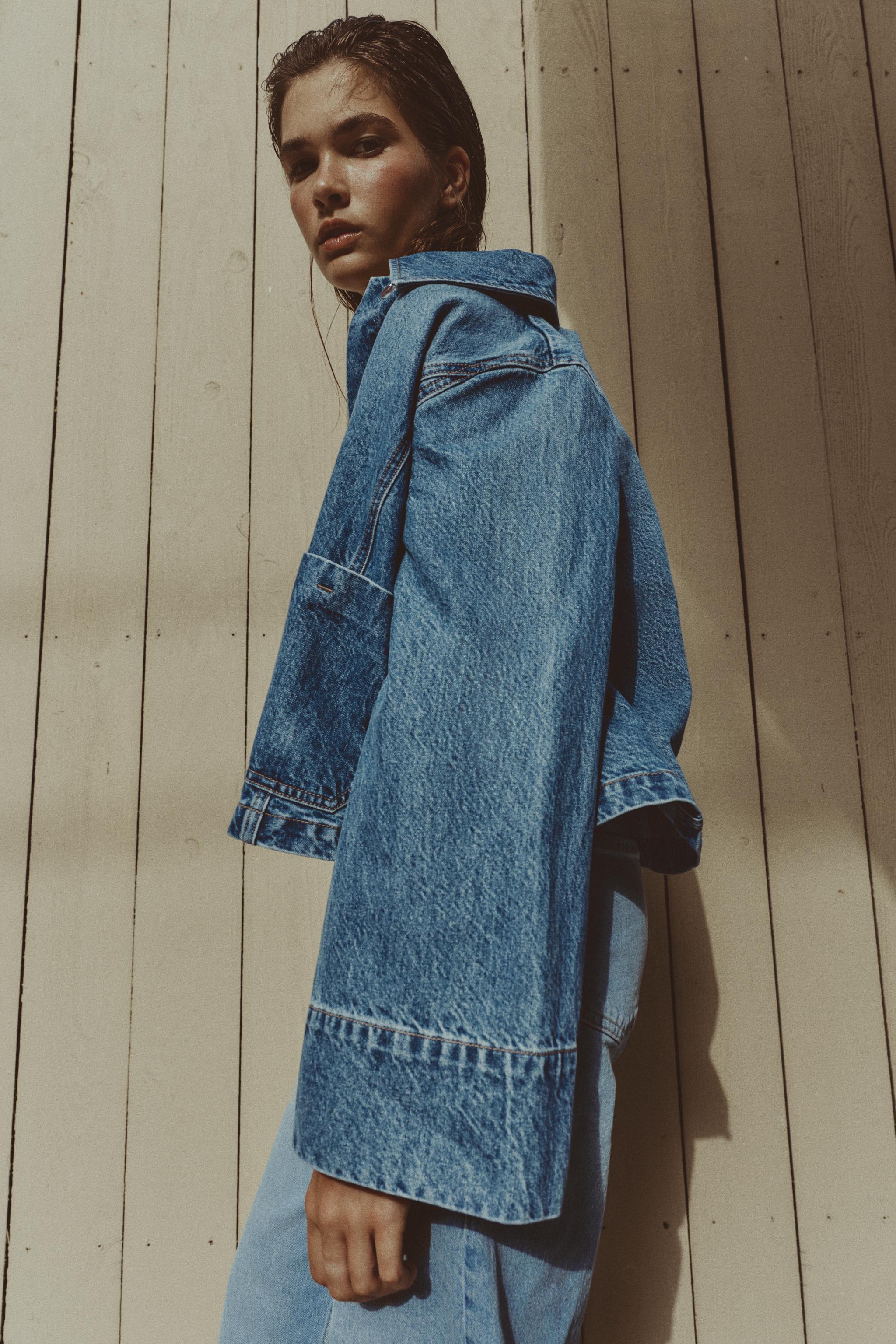 Z1975 CROPPED DENIM JACKET
