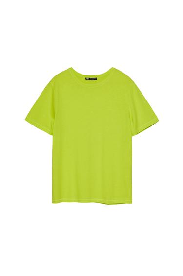 BASIC COTTON T-SHIRT TRF