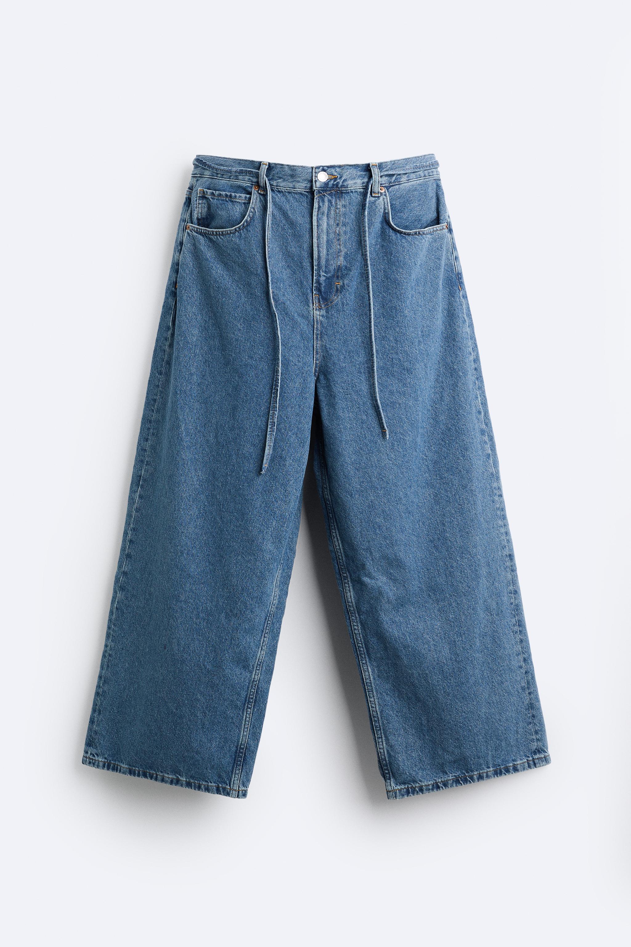BAGGY DRAWSTRING JEANS