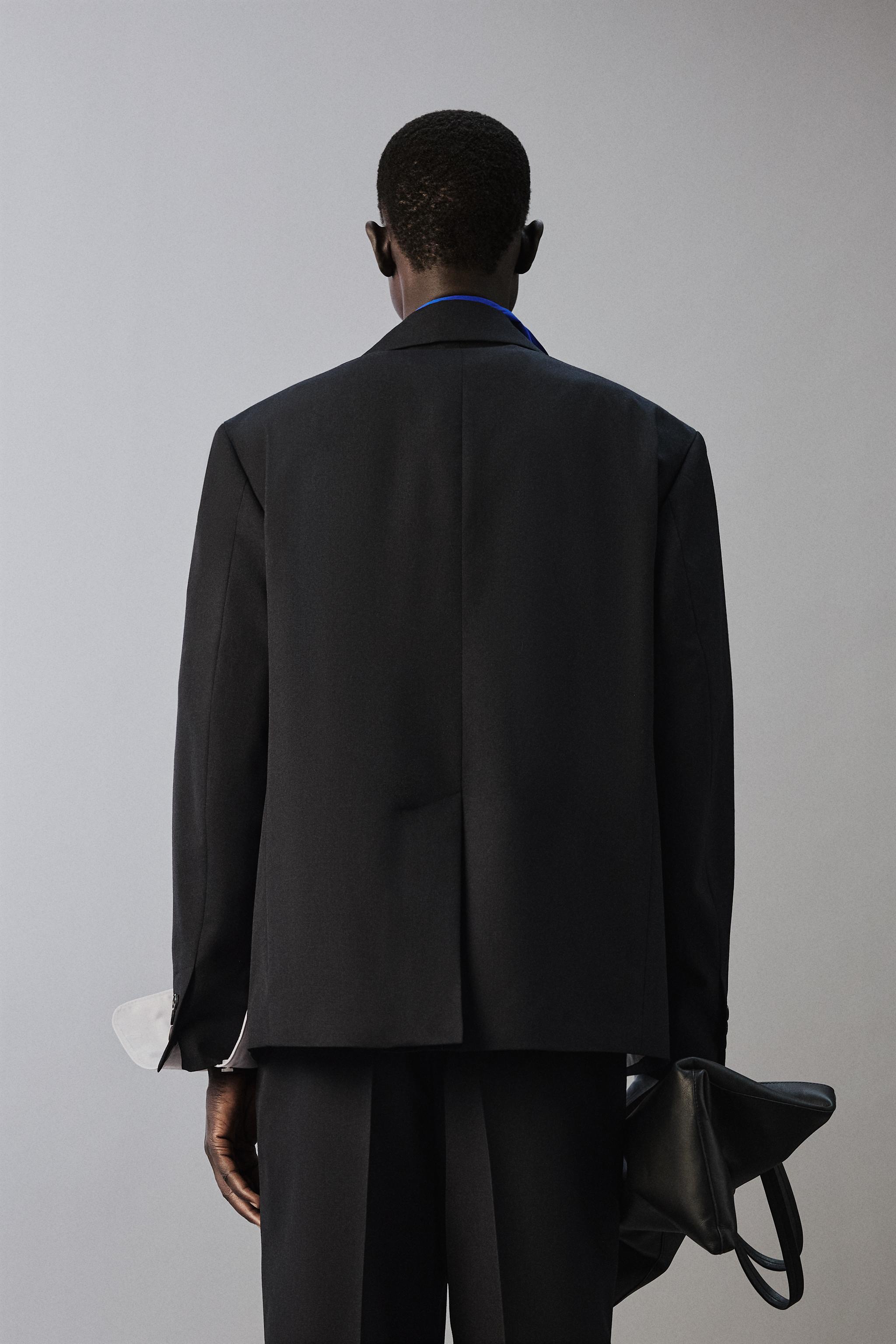100% WOOL SUIT BLAZER