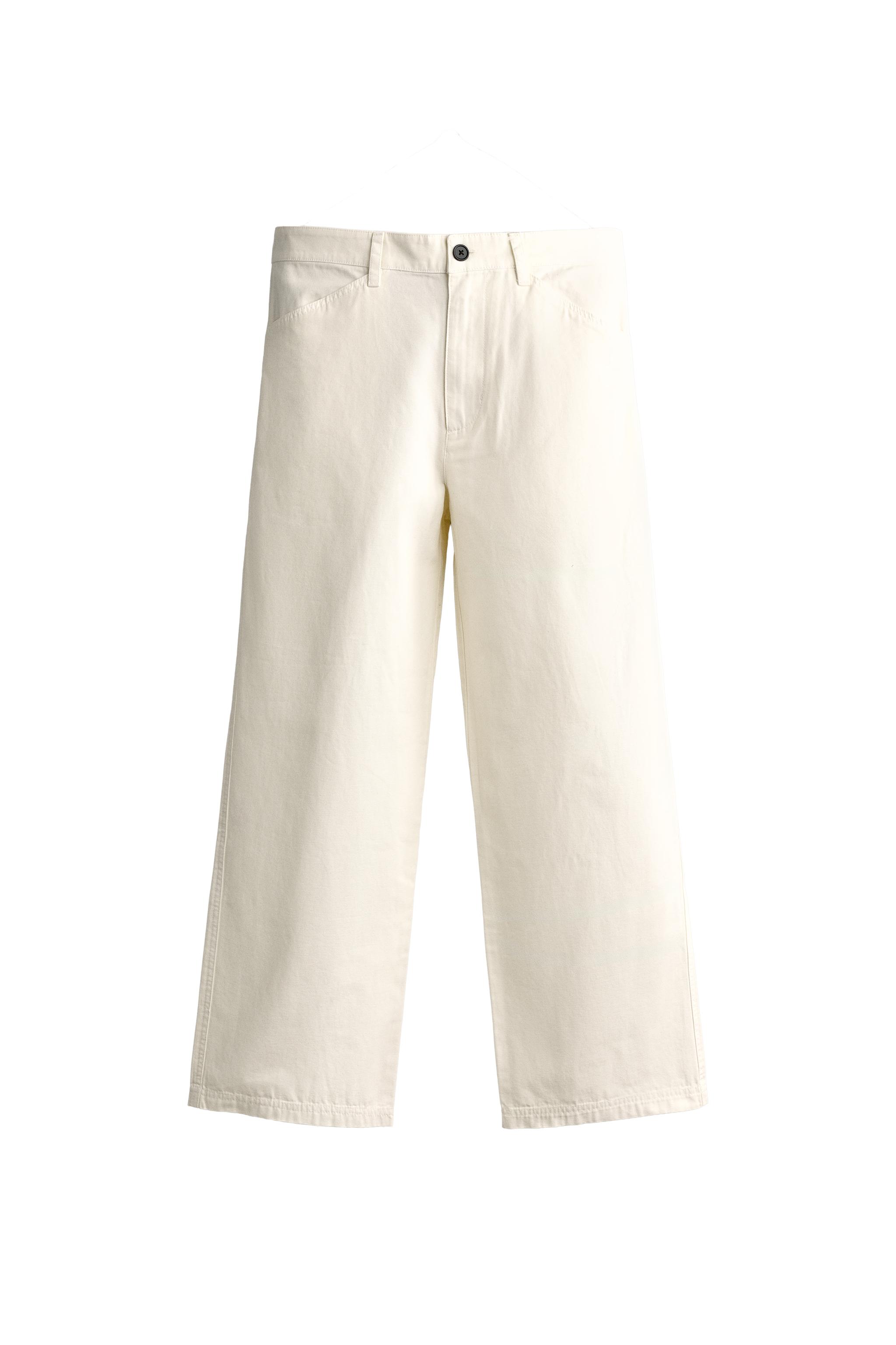 PANTALÓN STRAIGHT FIT CANVAS