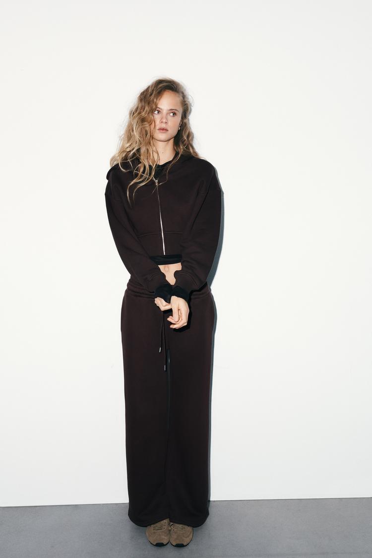 KISA KAPÜŞONLU SWEATSHIRT