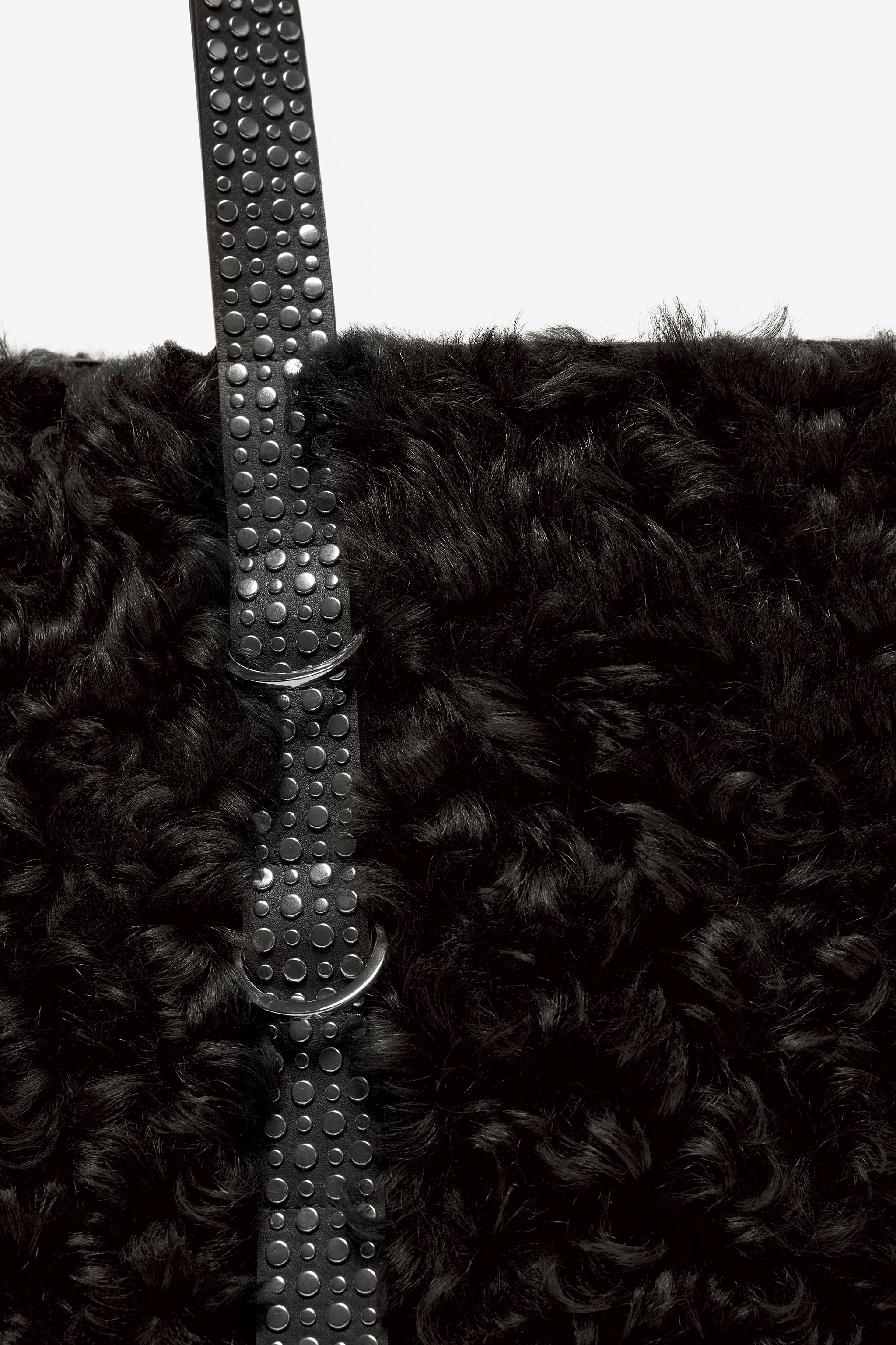 LUDOVIC DE SAINT SERNIN x ZARA レザーマキシトートバッグ