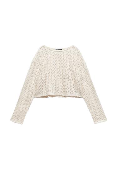 MESH SWEATSHIRT